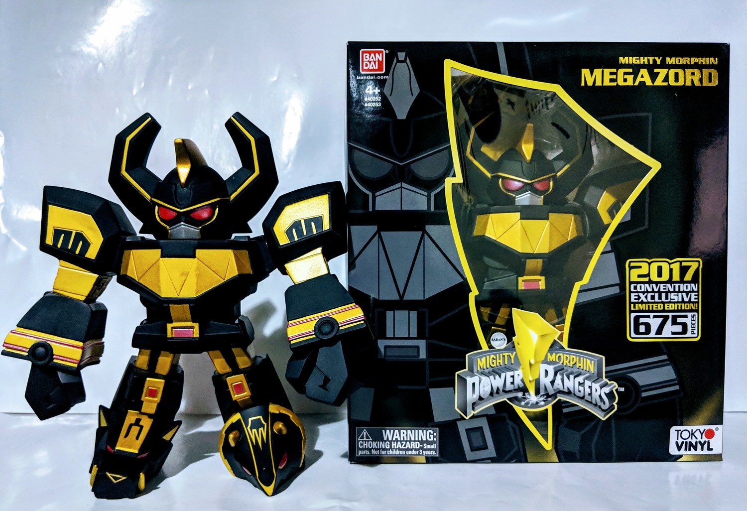 Black and Gold Megazord Tokyo Vinyl Limited Edition