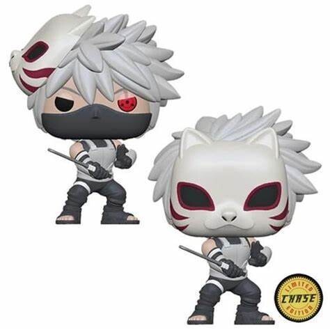 Naruto: Shippuden - Anbu Kakashi chase Pop! Vinyl Figure Bundle (set of 6)