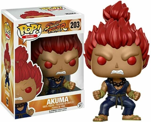 Street Fighter- Akuma Pop Vinyl Figure