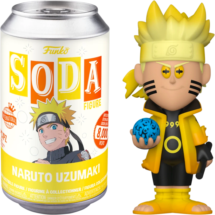 Naruto: Shippuden - Naruto Uzumaki Vinyl SODA Figure in Collector Can (International Edition)