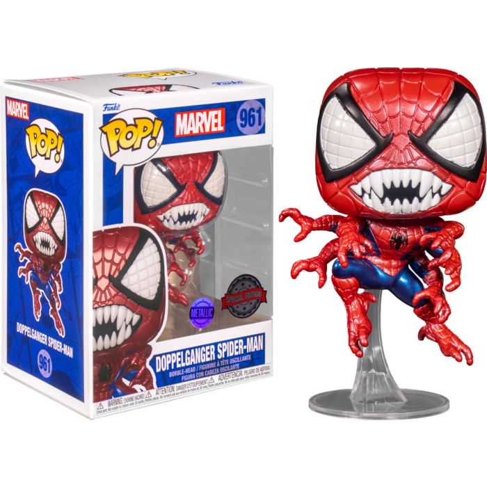 Spider-Man - Doppelganger Spider-Man Metallic Pop! Vinyl Figure