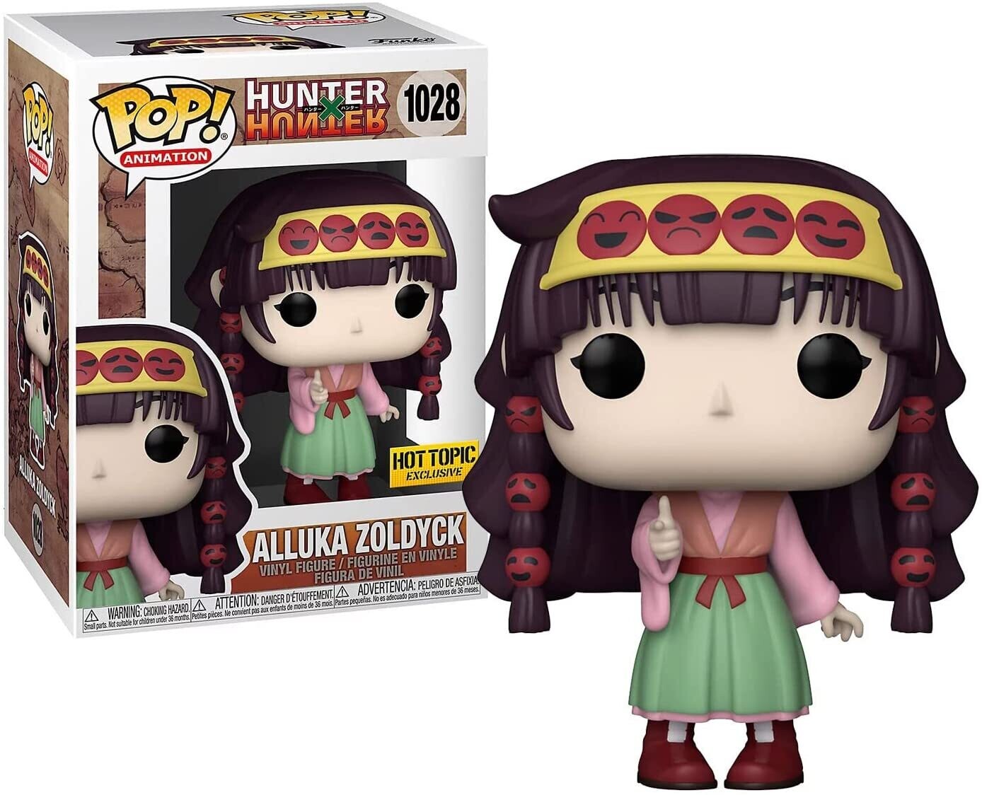 Hunter X Hunter - Alluka Pop! Vinyl Figure (Hot Topic Sticker)