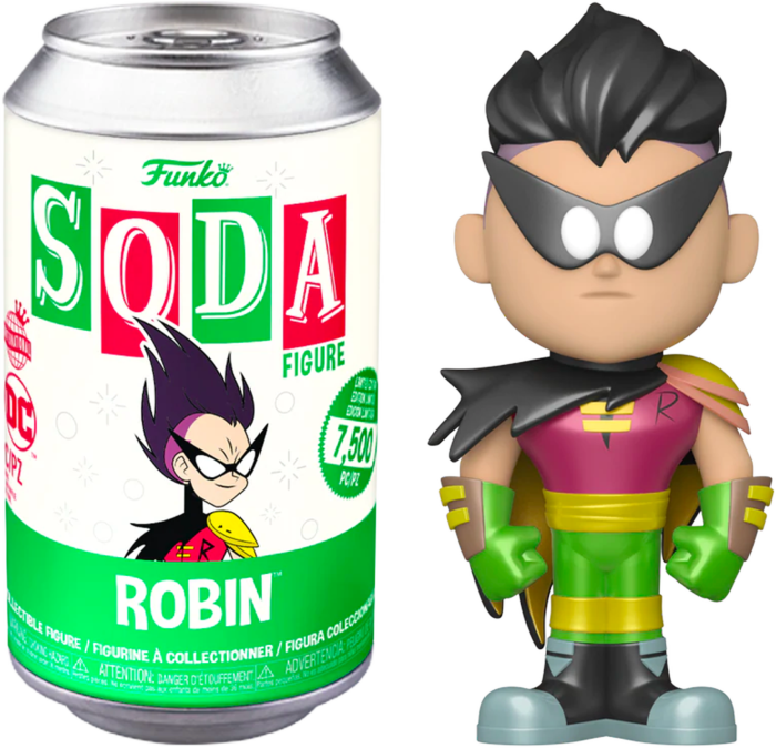 Teen Titans Go! - Robin Vinyl SODA Figure in Collector Can (International Edition)