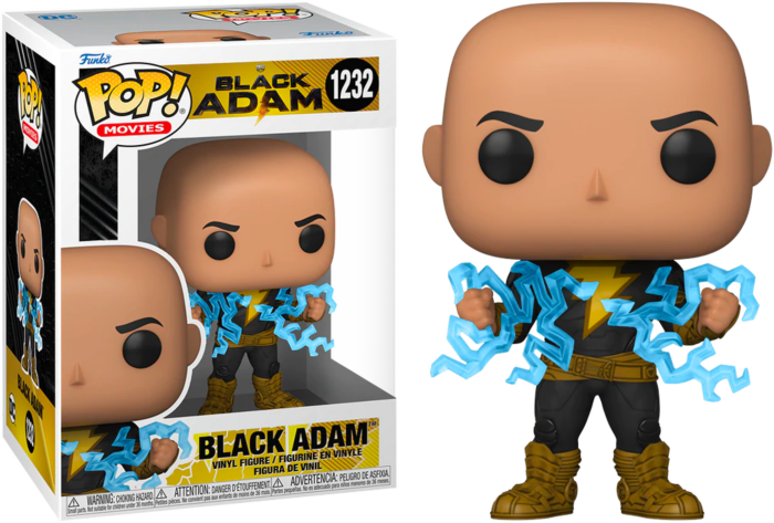Black Adam (2022) - Black Adam with Lightning Pop! Vinyl Figure