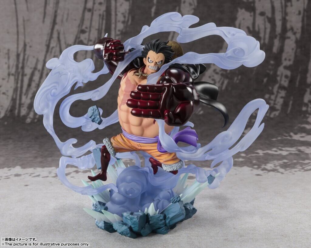 FIGUARTS ZERO One Piece Monkey D Luffy Gear 4 Three Captains Battle of Monsters on Onigashima (Ex display) - Mighty Toys…