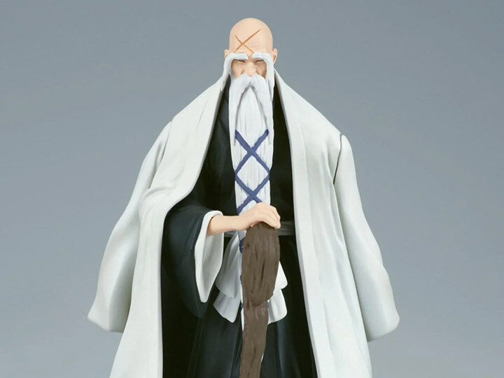 Bleach Solid and Souls Genryusai Shigekuni Yamamoto Figure - Mighty Toys Australia