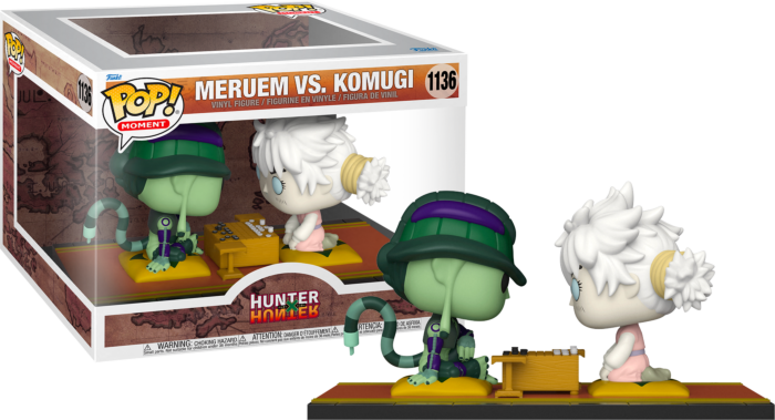 Hunter x Hunter - Komugi vs Meruem TV Moments Pop! Vinyl Figure 2-Pack (Imported) (Box Minor Damaged)