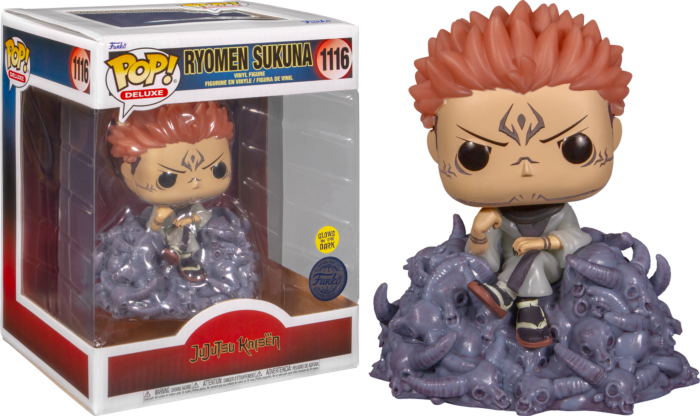 Jujutsu Kaisen - Ryomen Sukuna Glow in the Dark Deluxe Pop! Vinyl Figure