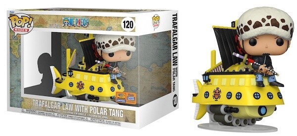 One-Piece- Trafalgar Law With Ship Pop! Vinyl Figure (Wondrous Comic Con Exclusive 2023)
