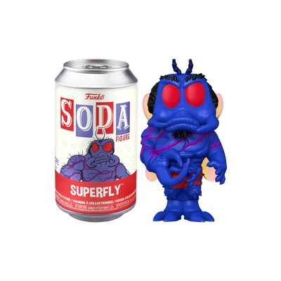 Teenage Mutant Ninja Turtles: Mutant Mayhem - Superfly Vinyl SODA Figure in Collector Can