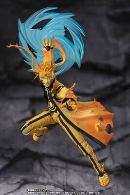 S.H.FIGUARTS Naruto Uzumaki [Kurama Link Mode] -Courageous Strength That Binds Figure view 2 - Mighty Toys Australia