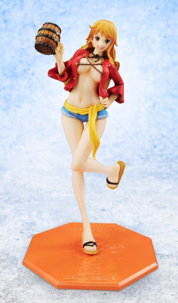 MegaHouse Model One Piece POP Nami Mugiwara Ver.2 1/8 Figure
