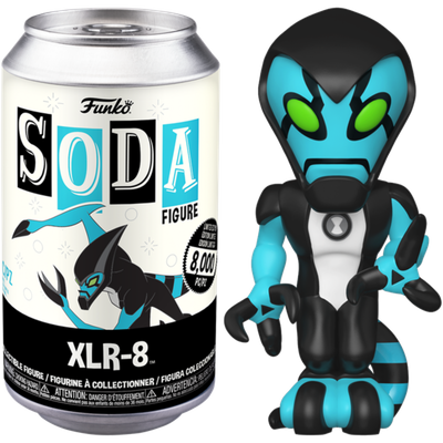Ben 10 - XLR-8 SODA Vinyl Figure