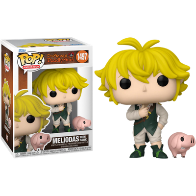 The Seven Deadly Sins - Meliodas with Hawk Pop! Vinyl Figure