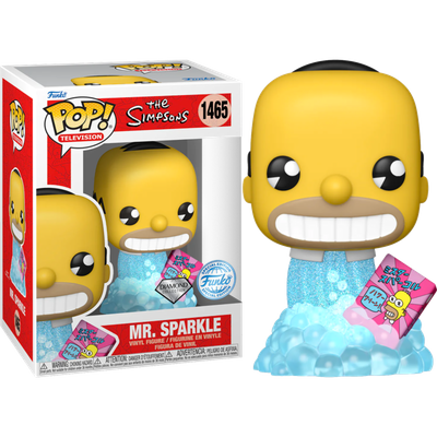 Simpsons - Mr Sparkle Diamond Glitter Pop! Vinyl Figure