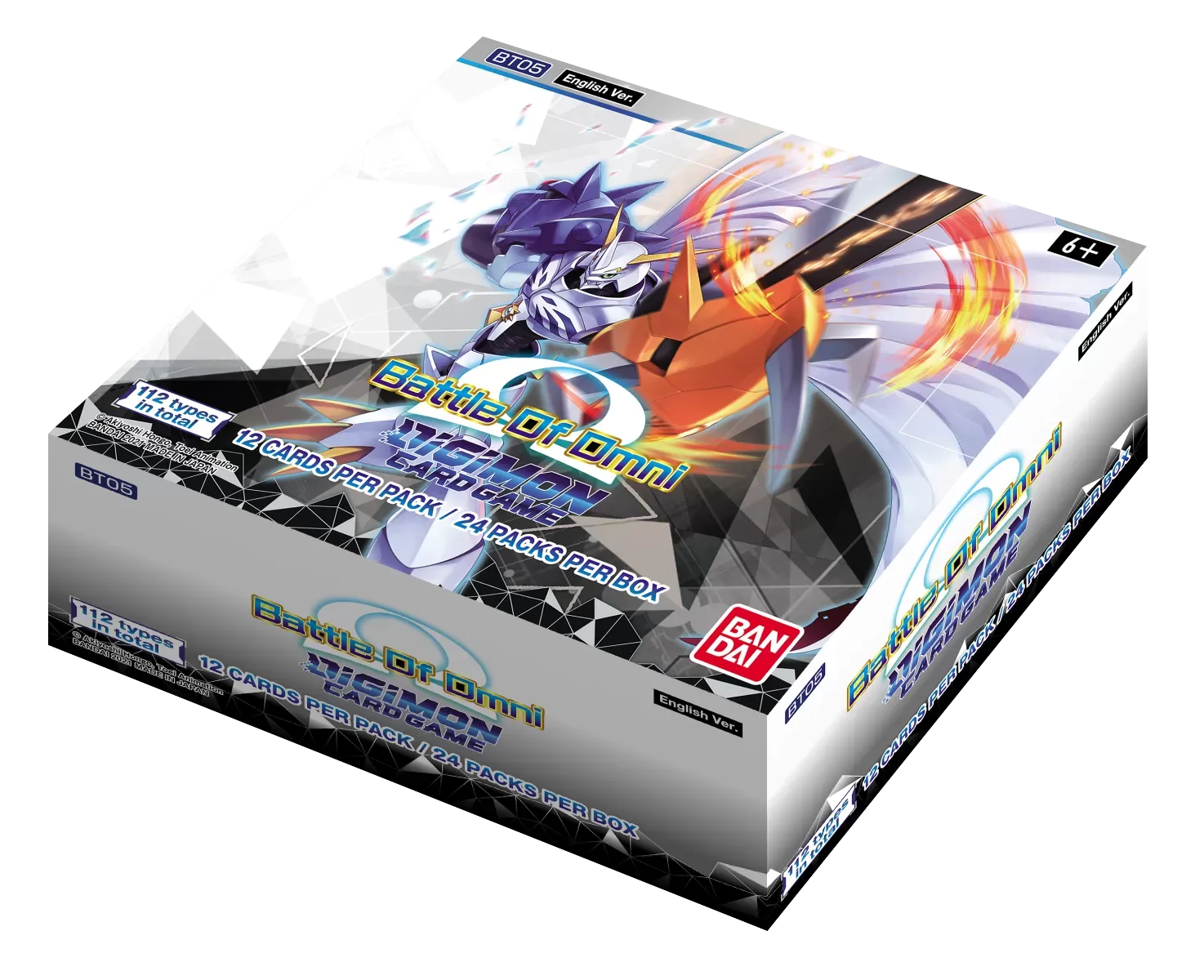 Digimon Card Game Series 05 Battle of Omni BT05 Booster Box