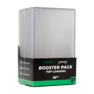 Palms Off Gamging Booster Pack Top Loaders - Standard Size - 10pc - Mighty Toys Australia