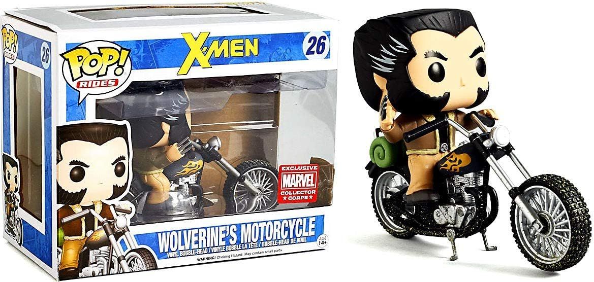 Wolverine’s Motorcycle Pop! Ride Vinyl Figure