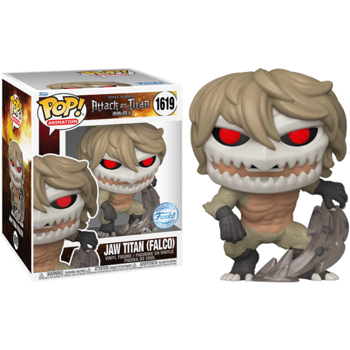 Attack on TItan: Jaw Titan (Falco) Deluxe Pop Vinyl Figure - Mighty Toys Australia