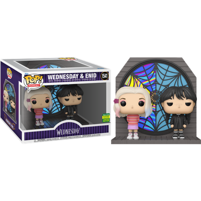 Wednesday (2022) - Wednesday &amp; Enid Pop! Moment Vinyl Figure (2024 Summer Convention Exclusive)