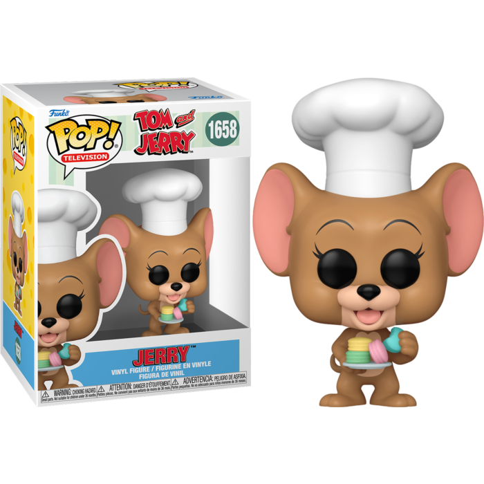 Tom &amp; Jerry - Jerry with Macaroons Pop! Vinyl Figure