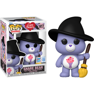 Care Bears - Share Bear Witch Pop! Vinyl Figure (New York Comic Convention Exclusive 2024)