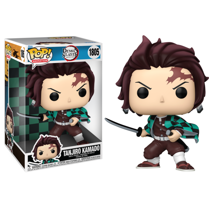 Demon Slayer - Tanjiro Kamado 10" Jumbo Pop! Vinyl Figure