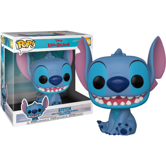 Lilo &amp; Stitch - Stitch 10” Pop! Vinyl Figure