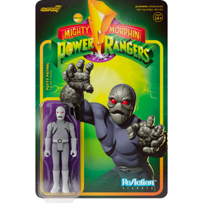 Mighty Morphin’ Power Rangers - Putty Patroller ReAction 3.75” Action Figure