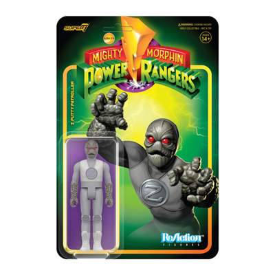 Mighty Morphin Power Rangers - Z Putty Patroller ReAction 3.75” Action Figure