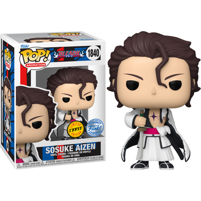 Bleach - Sosuke Aizen Chase Pop! Vinyl Figure Bundle of 2 - Mighty Toys Australia