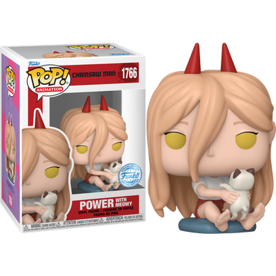 Chainsaw Man - Power with Meowy Pop! Vinyl Figure
