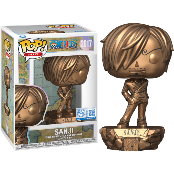 One Piece - Sanji Bronze Statue 25th Anniversary Pop! Plus Vinyl Figure