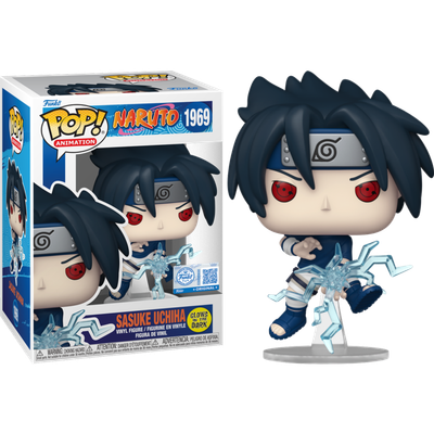 Naruto - Sasuke Uchiha Glow-in-the-Dark Pop! Vinyl Figure