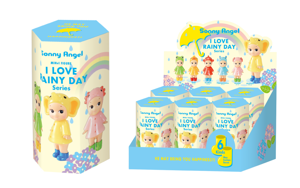 Sonny Angel: Rainy Day (1 Blind Box) (box minor damaged/ still sealed)