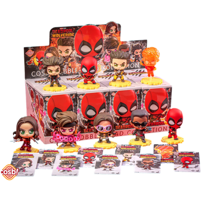Deadpool &amp; Wolverine (2024) - Cosbi Collection Series 02 Blind Box Hot Toys Figure (1 Blind Box)