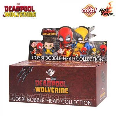 Deadpool &amp; Wolverine (2024) - Cosbi Collection Series 02 Blind Box Hot Toys Figure (1 Blind Box)