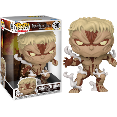 Attack on Titan - Armored Titan Jumbo 10" Pop! Vinyl Figure (Box Damaged)