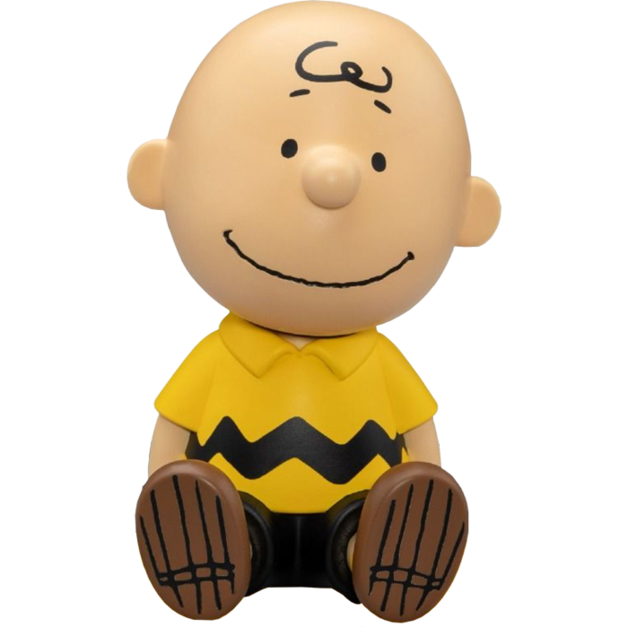 Beast Kingdom Piggy Bank Peanuts Series Palm Size Vinyl Functional Figurine Charlie Brown