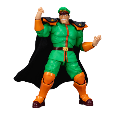 Street Fighter II - M. Bison (Player 2) Deluxe 1:12 Scale Action Figure