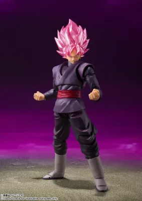 S.H.Figuarts GOKU BLACK -SUPER SAIYAN ROSE view 2 - Mighty Toys Australia