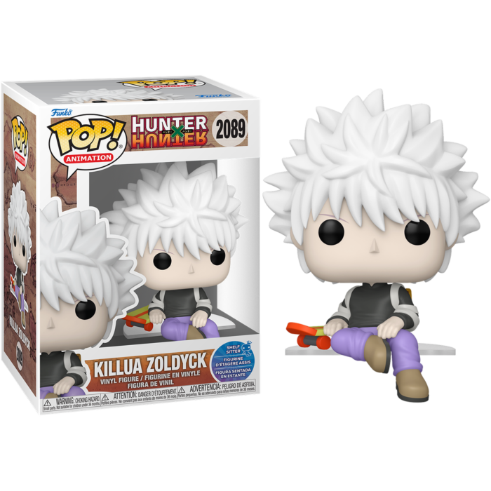 Hunter x Hunter - Killua Zoldyck Pop! Shelf Sitter Vinyl Figure