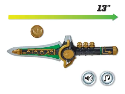 Mighty Morphin Power Rangers: Re-Ignition - Dragon Dagger with Lights &amp; Sounds Roleplay Replica - alternate product image 2