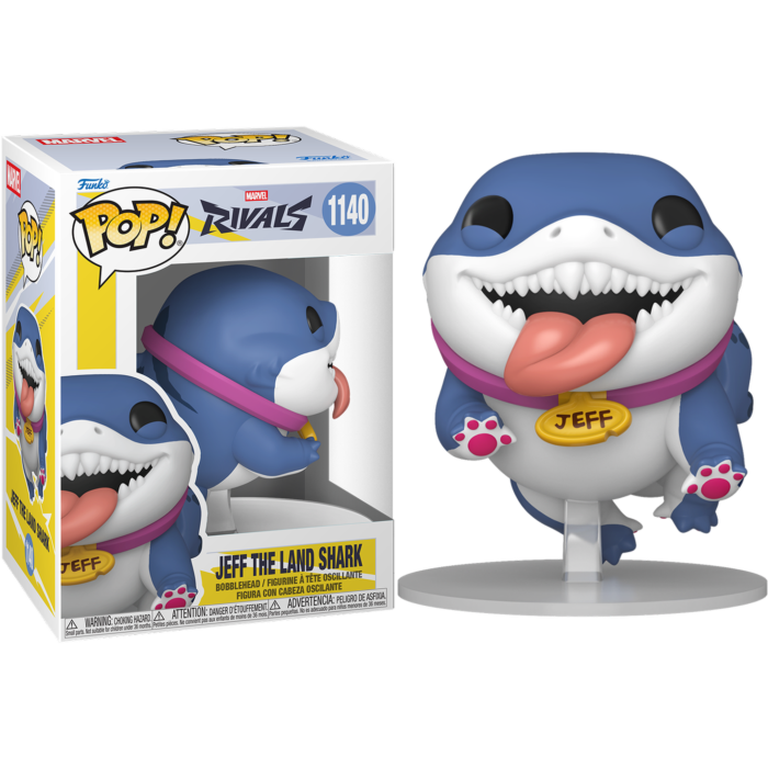 Pre-Order: Marvel Rivals - Jeff the Land Shark Pop! Vinyl Figure