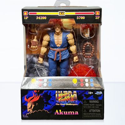 Street Fighter II - Akuma 1:12 Scale Action Figure