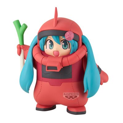 Gundam 45th Anniversary x Hatsune Miku Char's Zaku Costume (Hatsune Miku Ver.) Figure - Mighty Toys Australia