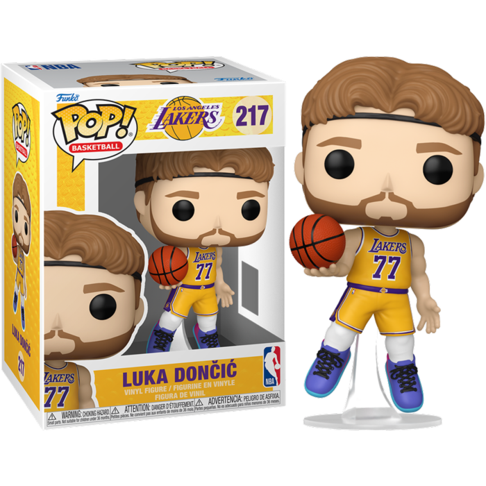 NBA Basketball - Luka Doncic Los Angeles Lakers (2025 Icon Edition Uniform) Pop! Vinyl Figure