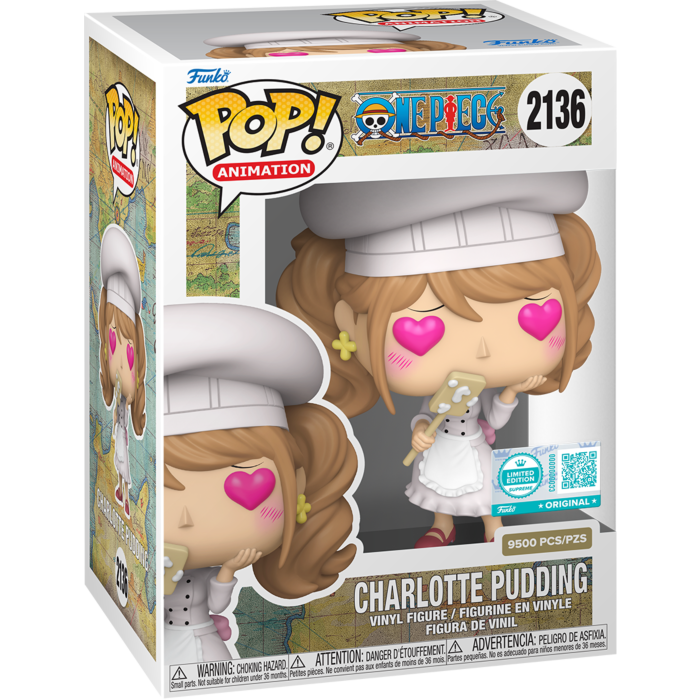 One Piece - Charlotte Pudding Heart Eyes Pop! Vinyl Figure (9500 Piece Limited Edition Exclusive)