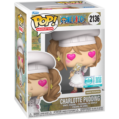 One Piece - Charlotte Pudding Heart Eyes Pop! Vinyl Figure (9500 Piece Limited Edition Exclusive)