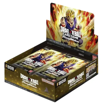 Dragon Ball Super Card Game: Fusion World - Saiyan&#39;s Pride – Booster Box [FB08]